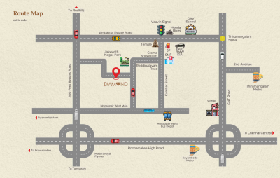  diamond Location Plan