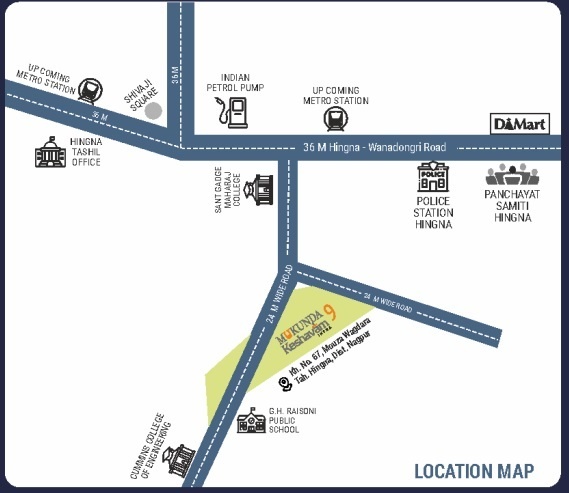  mukunda keshavam 9 Location Plan