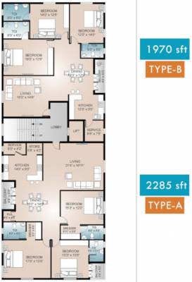  hibiscus Ram Hibiscus Typical Cluster Plan
