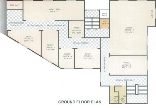  vastu-shree-krupa-apartment Vastu Shree Krupa Apartment Cluster Plan for ground Floor