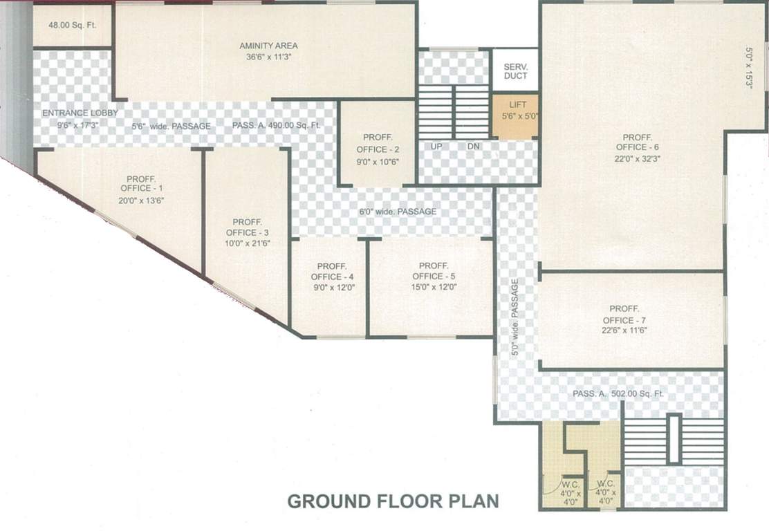  vastu shree krupa apartment Vastu Shree Krupa Apartment Cluster Plan for ground Floor