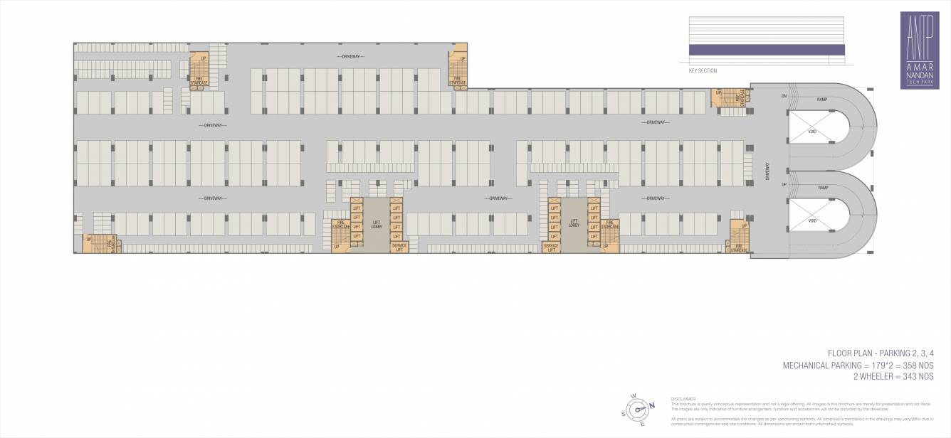  amar tech park Amar Tech Park Parking Cluster Plan