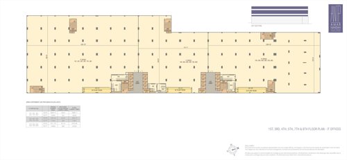  amar-tech-park Amar Tech Park Parking Cluster Plan from 1st, 3rd, 4rth, 5th, 7th And 8th Floor