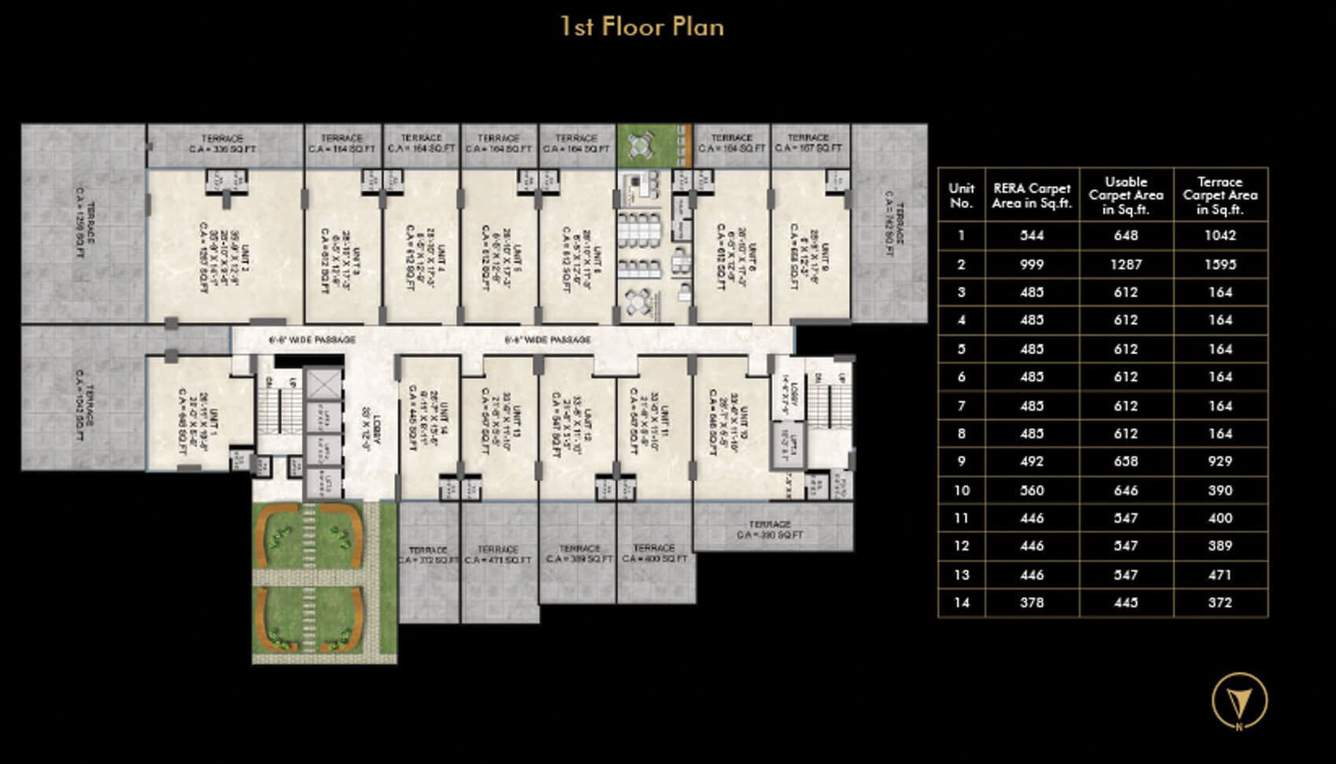  kin 9 Kin 9 Cluster Plan for 1st Floor