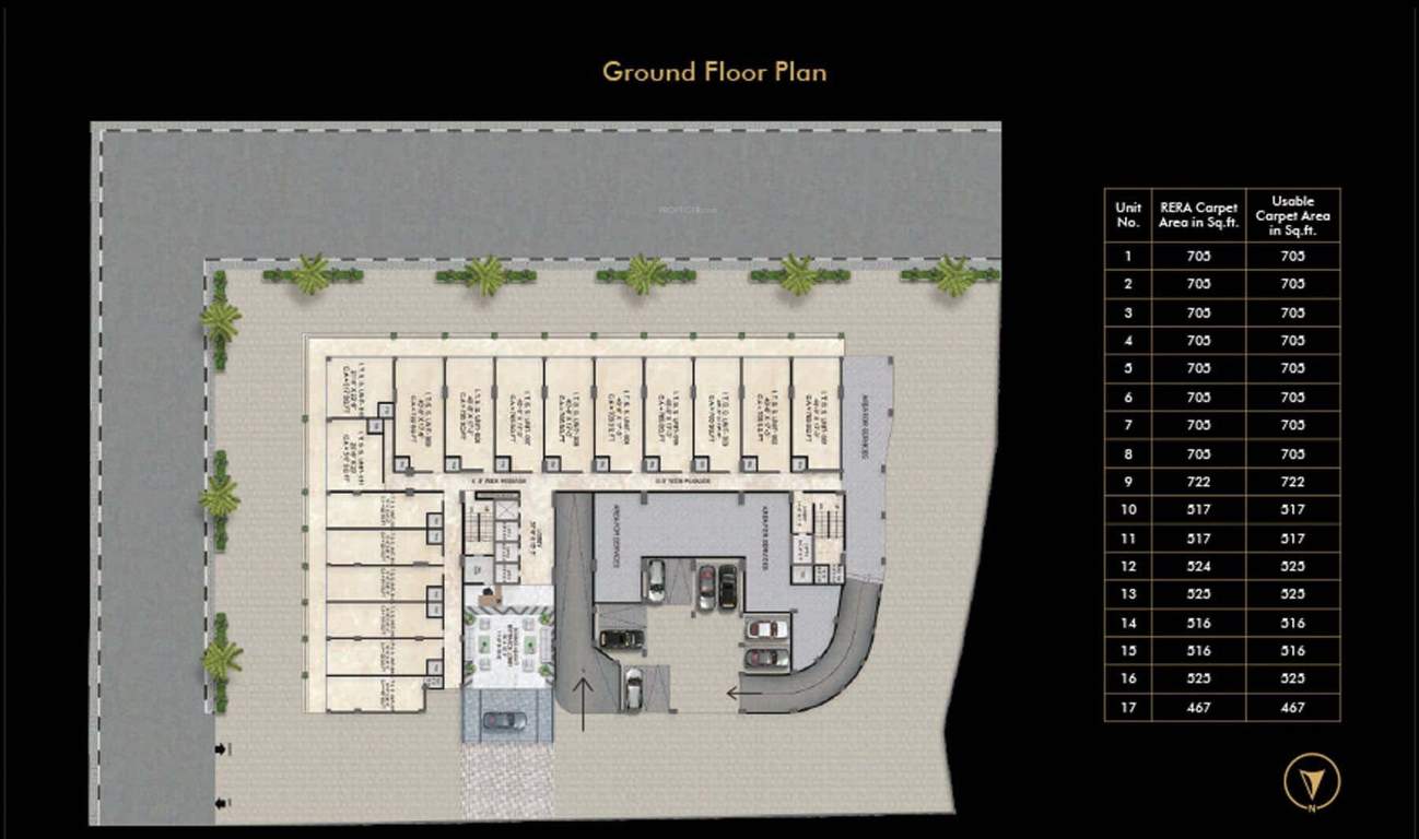 kin 9 Kin 9 Ground Floor Cluster Plan