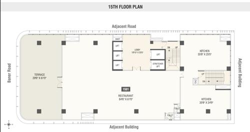  business-zone Yashada Business Zone Cluster Plan for 15th Floor