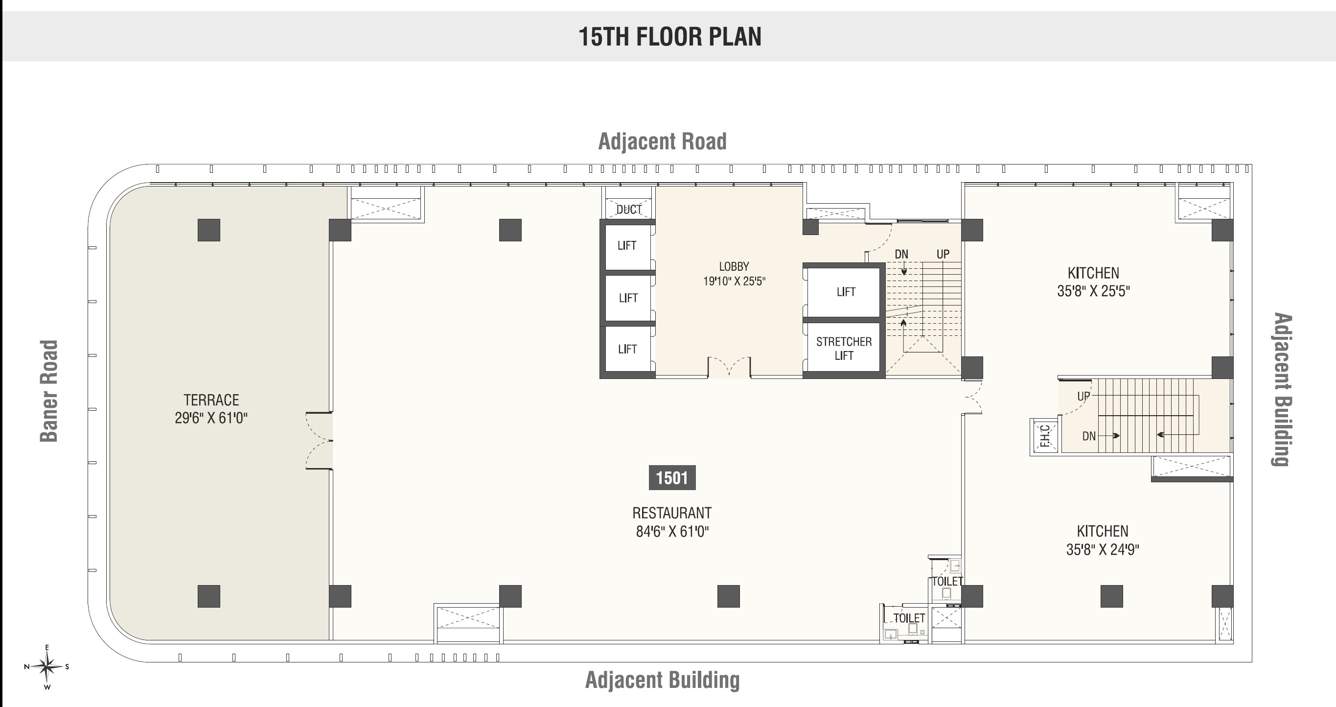  business zone Yashada Business Zone Cluster Plan for 15th Floor