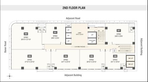 business-zone Yashada Business Zone Cluster Plan for 2nd Floor