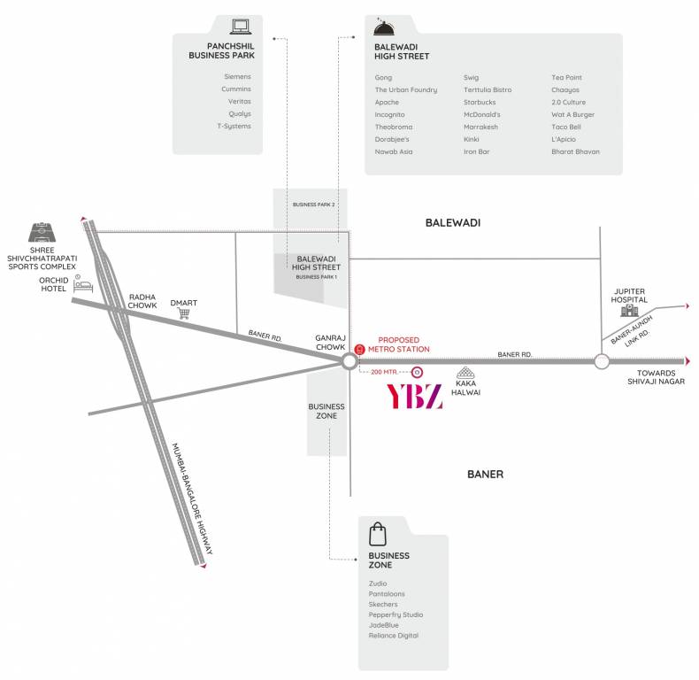  business zone Location Plan
