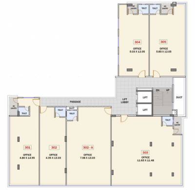 crest Crest Cluster Plan For 3rd Floor