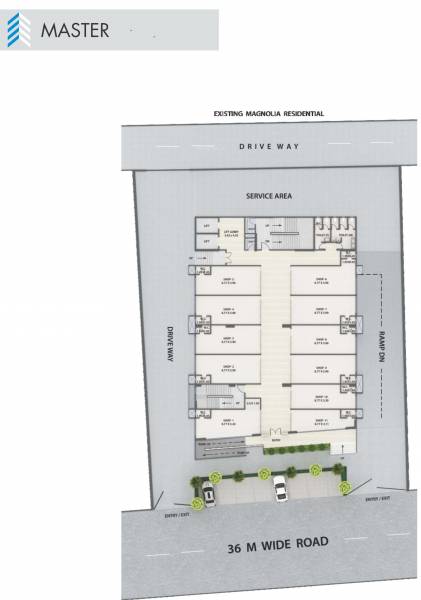  magnolia-business-centre Master Plan
