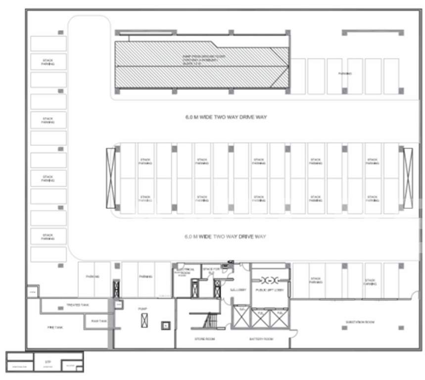  the golden bell The Golden Bell Basement Cluster Plan