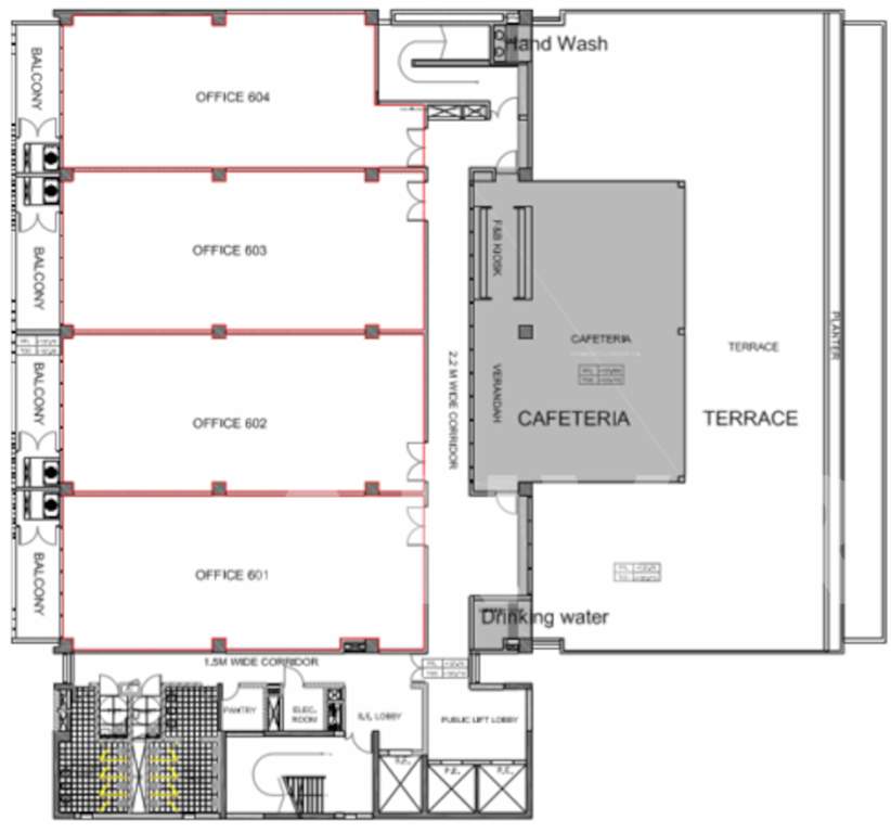  the golden bell The Golden Bell Cluster Plan for 6th Floor