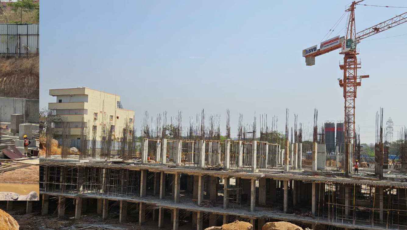  bhanodhaya crystal luxury apartments Block Opal Construction Status March 25