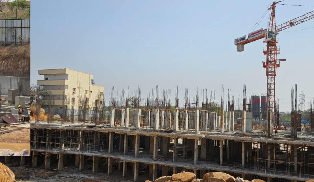  bhanodhaya crystal luxury apartments Block Opal Construction Status Nov 24