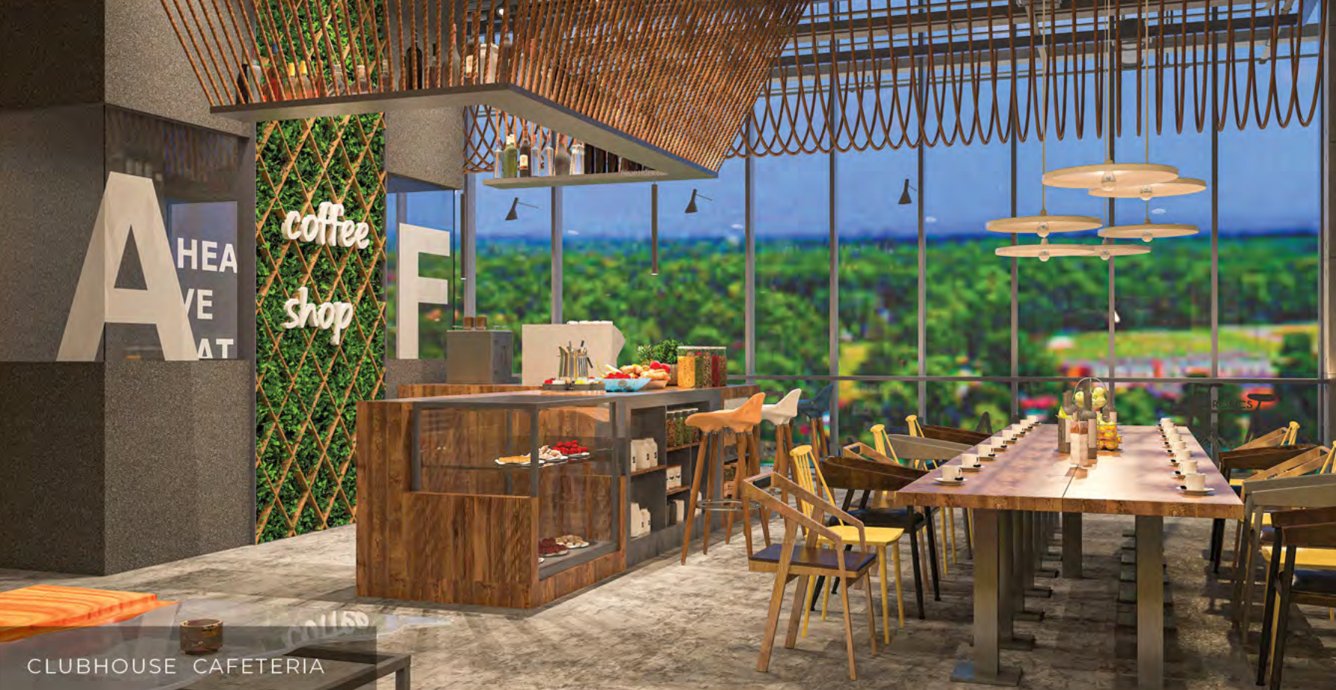  crystal luxury apartments Cafeteria