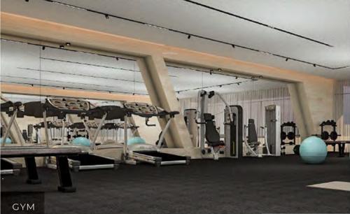  crystal-luxury-apartments Gymnasium