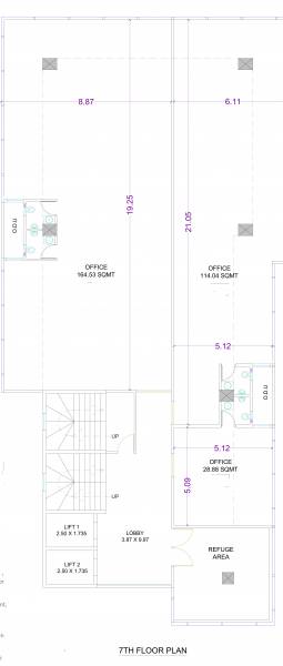  84 Verdant 84 Cluster Plan For 7th Floor