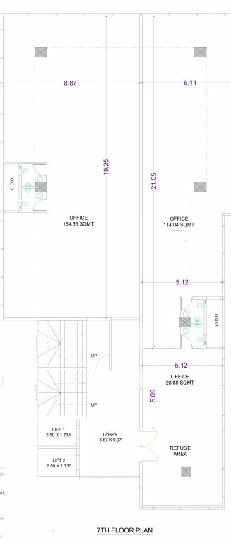  84 Verdant 84 Cluster Plan For 7th Floor