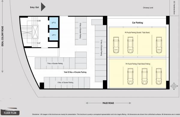  one Swojas One Parking Cluster Plan