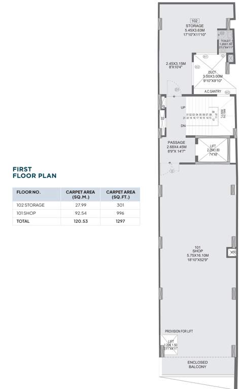  bizbay Bizbay Cluster Plan For 1st Floor