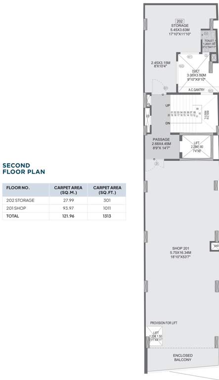  bizbay Bizbay Cluster Plan For 2nd Floor