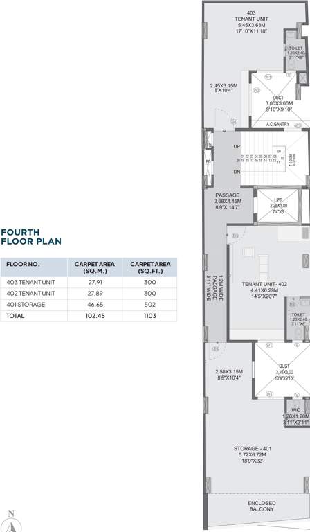  bizbay Bizbay Cluster Plan For 4th Floor