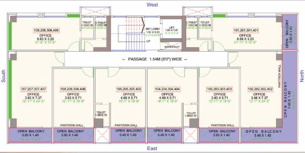  capital Capital Cluster Plan For Typical Floor Plan