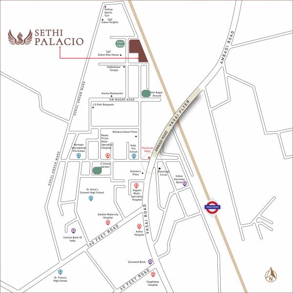  palacio Location Plan