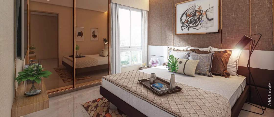  happinest palghar 2 phase 2 Bedroom