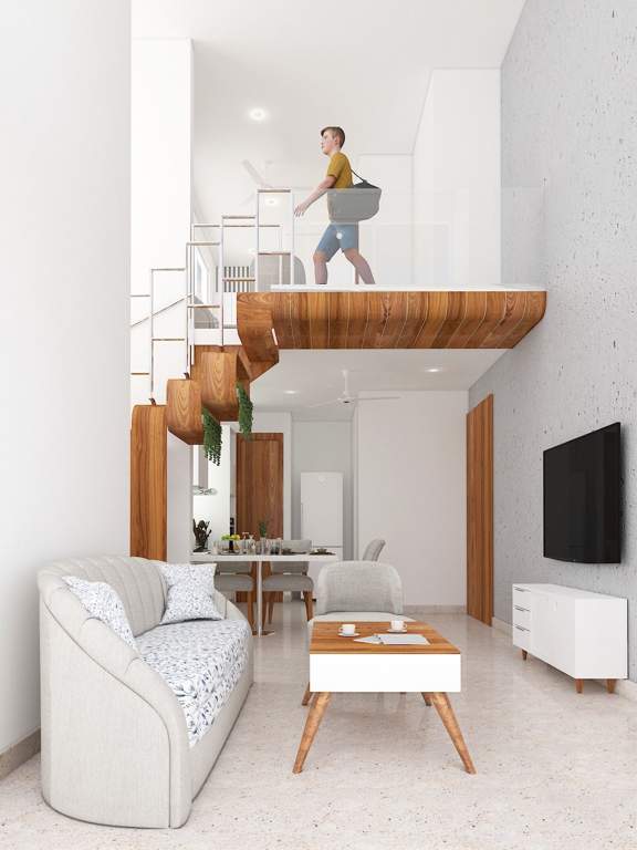  village sarjapur Living Area