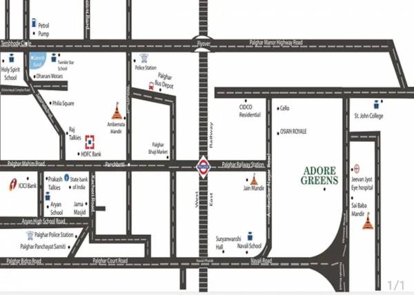  adore-greens Location Plan