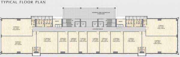  techno-it-park Techno IT Park Typical Cluster Plan