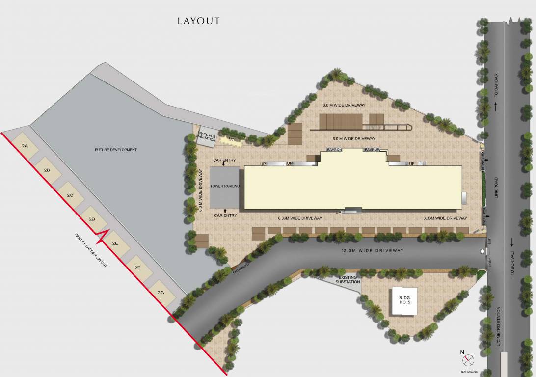  techno it park Layout Plan