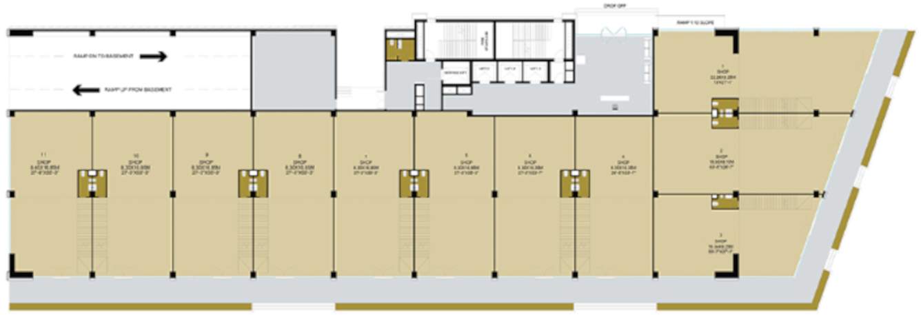  arbor court Office Building Cluster Plan For Ground Floor