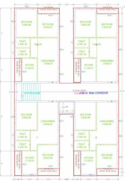  cyber-enclave-1 Cyber Enclave 1 Cluster Plan For Typical Floor Plan