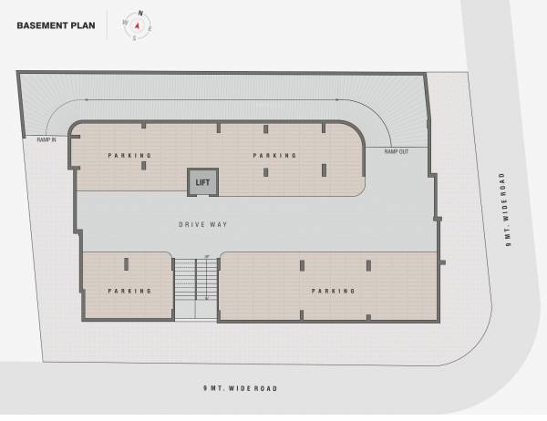 chintamani-aaradhya Chintamani Aaradhya Basement Cluster Plan