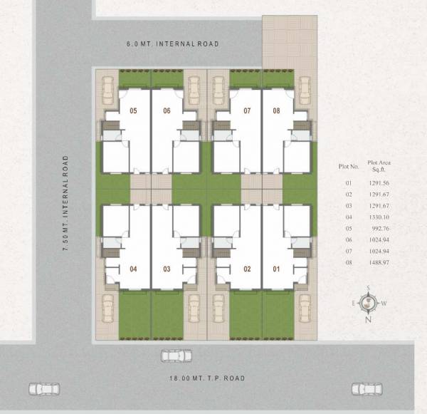  shre-hari-bungalows Layout Plan