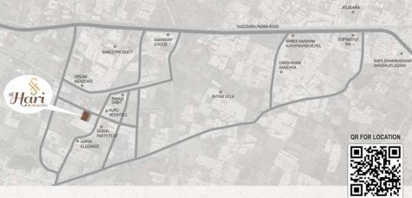  shre-hari-bungalows Location Plan