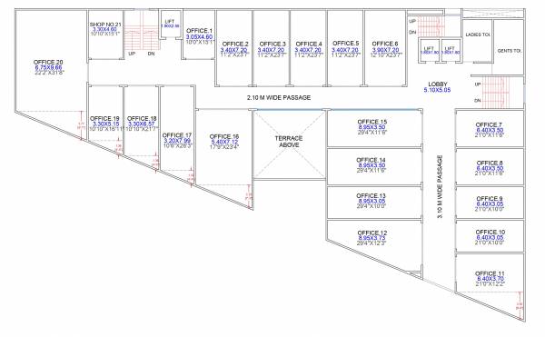  central Central Cluster Plan For 2nd Floor