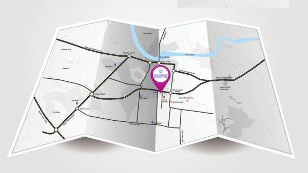  blue-sapphire-business-park Location Plan