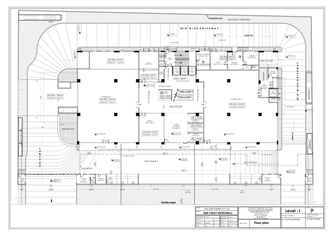  vinay metro mall SMR Vinay Metro Mall Level 1 Cluster Plan