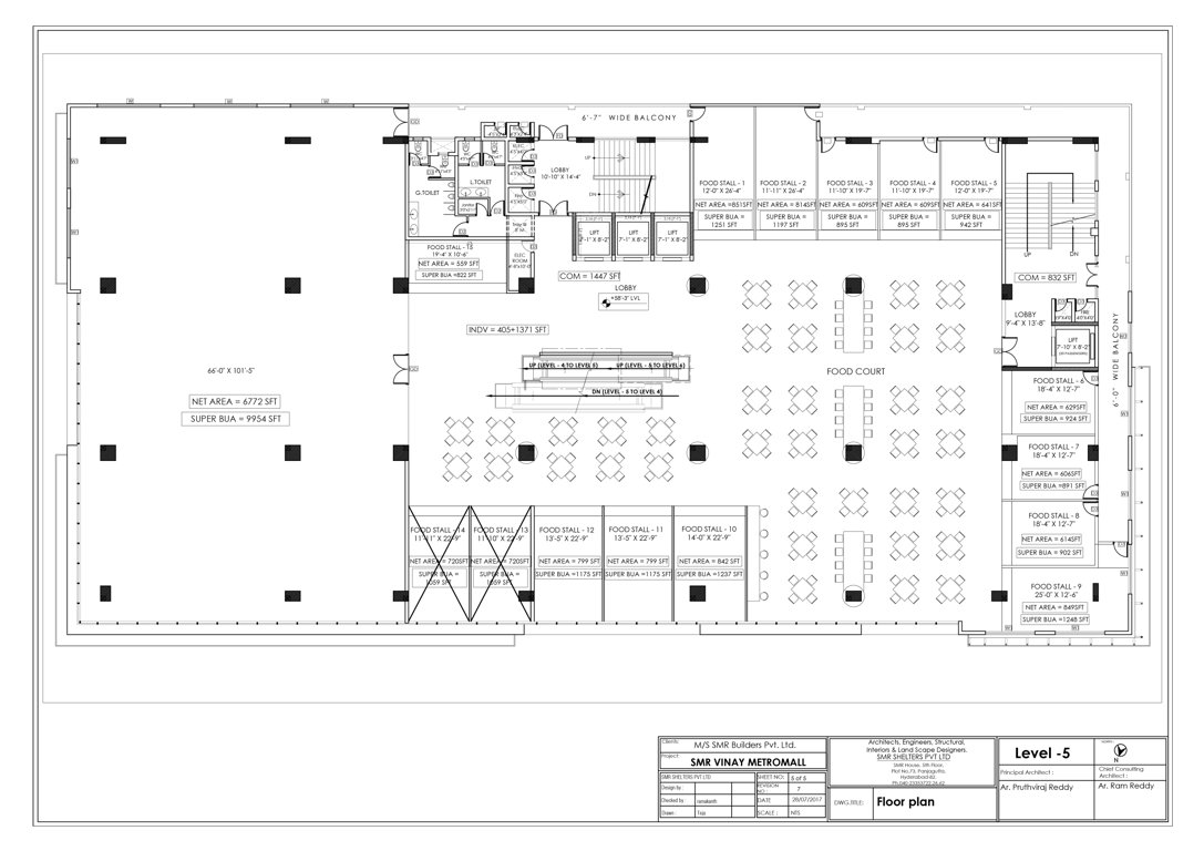  vinay metro mall SMR Vinay Metro Mall Level 5 Cluster Plan