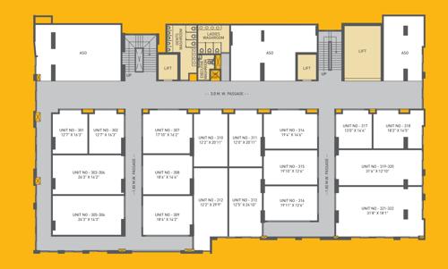  198-city-hub 198 City Hub Cluster Plan for 3rd Floor