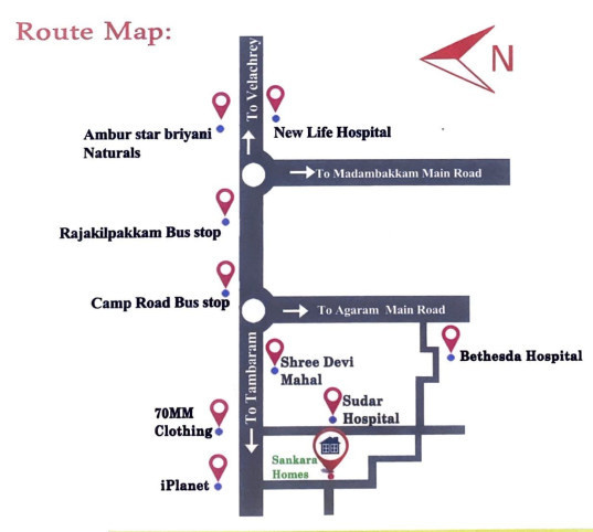  sankara-homes Location Plan