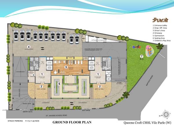  redevelopment-of-queens-croft-chsl Wing B Cluster Plan