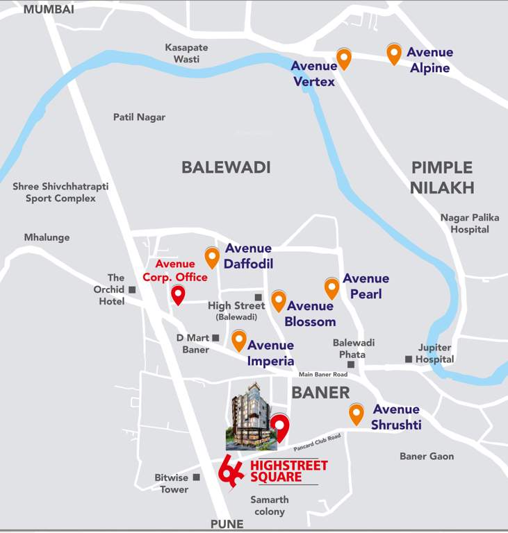  66 high street square Location Plan