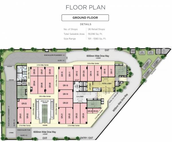  centre- A Cluster Plan For Ground Floor