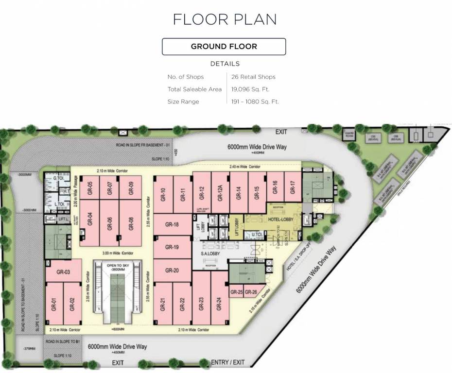 centre A Cluster Plan For Ground Floor