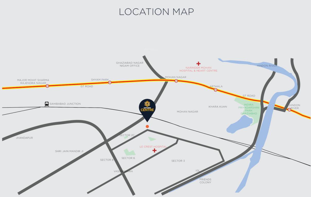 centre Location Plan